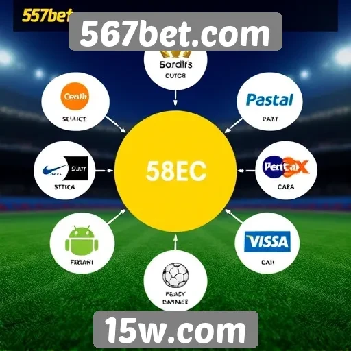 Métodos de pagamento disponíveis no 567bet